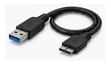 Cavo USB tipico in dotazione con un hard disk esterno